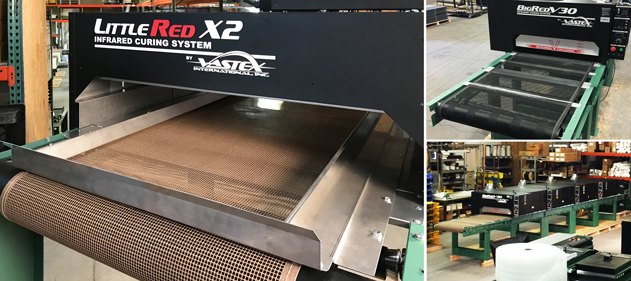 Infrared Conveyor/Tunnel Ovens in assembly